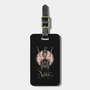 Woman Warrior Strong Luggage Tag