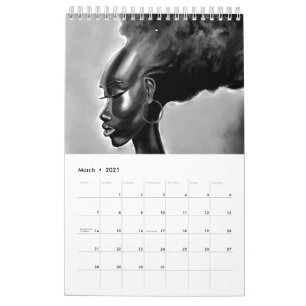 Woman - Watercolor Painting Calendar