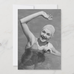 Woman Waving