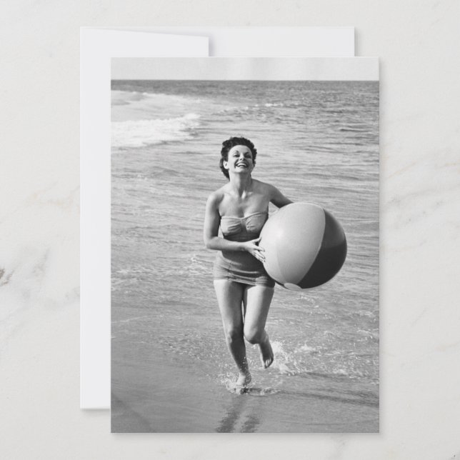 Woman with a Beach Ball (Front)