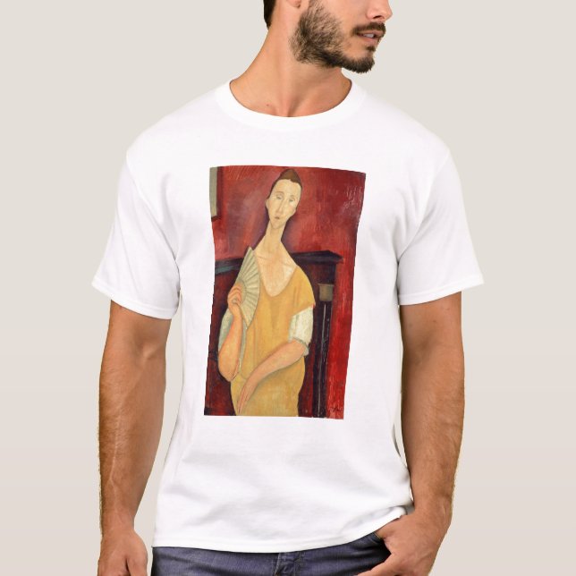 Woman with a Fan  1919 T-Shirt (Front)
