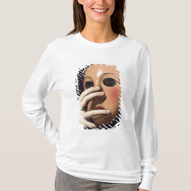 Woman with a Mask T-Shirt (Front)