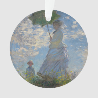 Woman with a Parasol by Claude Monet Ornament