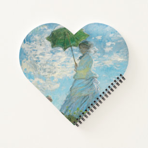 Woman with a Parasol Claude Monet Notebook