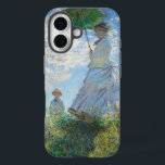 Woman with a Parasol, Madame Monet and Her Son iPhone 16 Case<br><div class="desc">Impressionist Landscape Painting by Claude Monet - Classic Masterpieces - Claude Monet's Impressionist Painting Series - Woman with a Parasol,  Madame Monet and Her Son</div>