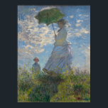 Woman with a Parasol - Madame Monet and Her Son Poster<br><div class="desc">Woman with a Parasol - Madame Monet and Her Son - Claude Monet</div>