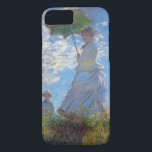Woman with a Parasol, Monet Case-Mate iPhone Case<br><div class="desc">Oscar-Claude Monet (14 November 1840 – 5 December 1926) was a French painter, a founder of French Impressionist painting and the most consistent and prolific practitioner of the movement's philosophy of expressing one's perceptions before nature, especially as applied to plein air landscape painting. The term ""Impressionism"" is derived from the...</div>