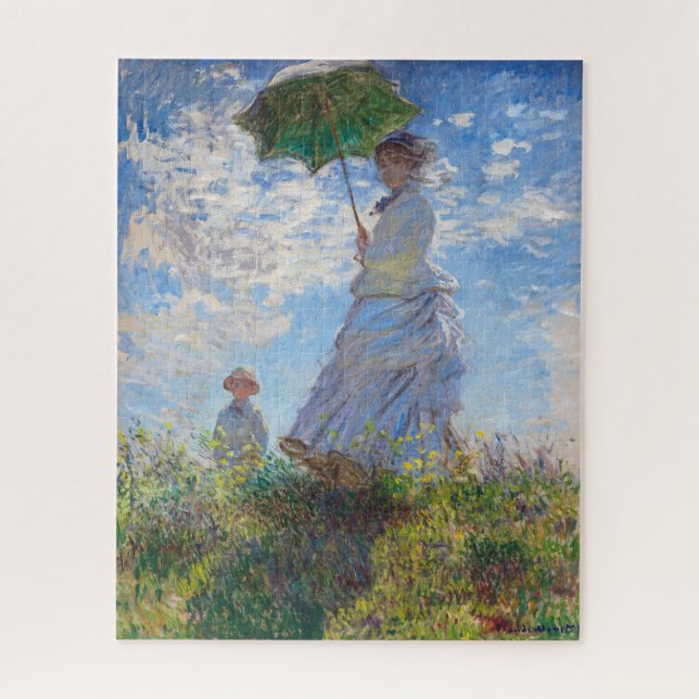 Woman with a Parasol | Monet | Jigsaw Puzzle (Vertical)