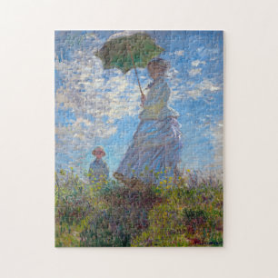 Woman with a Parasol, Monet Jigsaw Puzzle