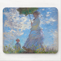 Woman with a Parasol, Monet