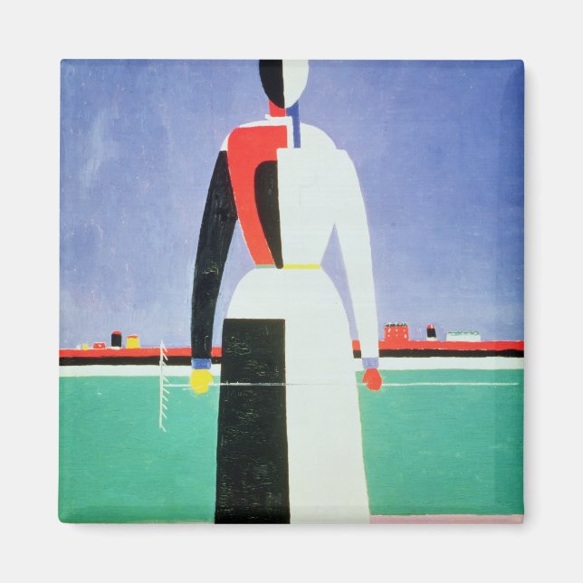 Woman with a Rake, c.1928-32 Magnet (Front)