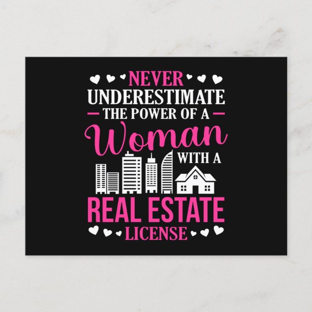 Funny Real Estate Agent Postcards Zazzle CA