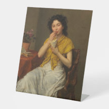 Woman With a Sweet Tooth (by Ludwig Knaus)