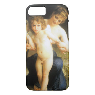 Woman with Cupid, Bouguereau Case-Mate iPhone Case