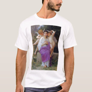 Woman with Cupid, Bouguereau T-Shirt