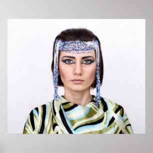 Woman with Egyptian look Poster
