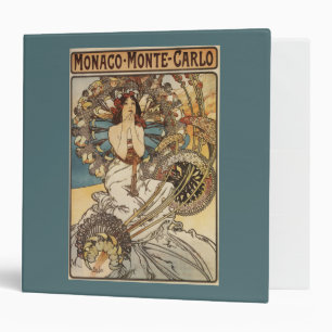 Woman with Feathers - PLM Railway Travel Poster Binder
