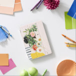 Woman with Flowers iPad Mini Cover<br><div class="desc">Grow Your Own Way I by Victoria Borges. | 138523GG</div>