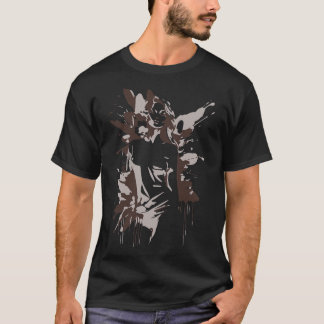 woman with flowers T-Shirt