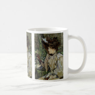 Woman with Gloves by Toulouse-Lautrec Coffee Mug