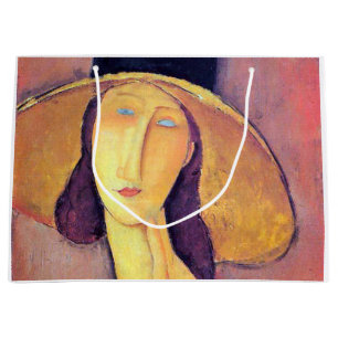 Woman with Large Hat, Modigliani Gift Bag