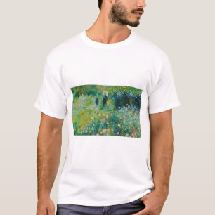 Woman with Parasol, Garden, Renoir T-Shirt