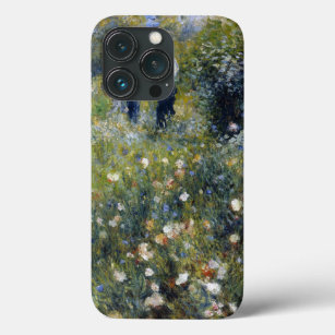 Woman with Parasol in Garden Renoir iPhone 13 Pro Case