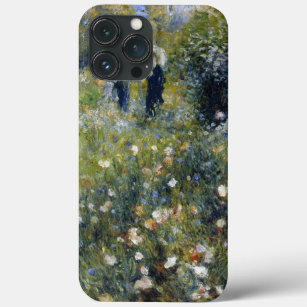 Woman with Parasol in Garden Renoir iPhone 13 Pro Max Case