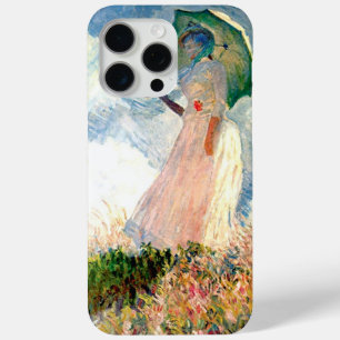 "Woman with Parasol Promenade Monet" iPhone 15 Pro Max Case