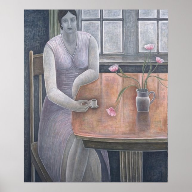 Woman with Small Cup 2007 Poster (Front)