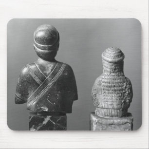 Woman with the shawl mouse pad