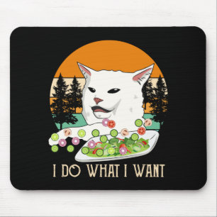 Woman Yelling At Cat Meme, Cat Meme Mouse Pad