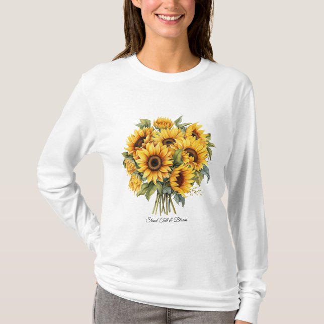 Woman's Basic Long Sleeve T-Shirt  (Front)