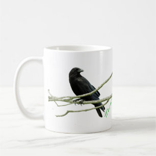 Woman's Best Friend Crow Mug