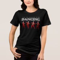 Womans Christmas Trump Dancing T-shirt