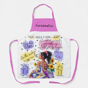 Woman's Empowerment Inspire Positive Affirmation Apron