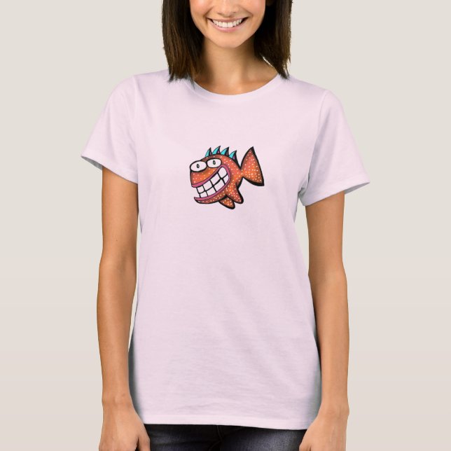 womans fish shirt (Front)