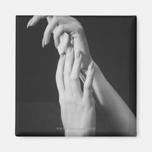 Womans Hands Magnet (Front)
