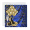 Womans Royal Blue and Gold Birthday Party Luxe