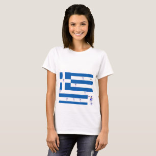 Woman's T-Shirts /Greek Flag
