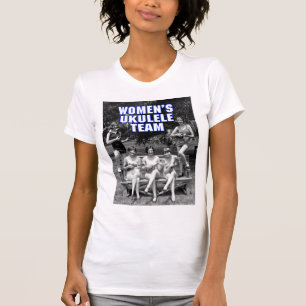 Woman's Uke Team Ladies Micro-Fibre Singlet T-Shirt