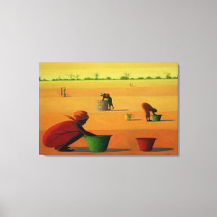 Woman's Work 2001 Canvas Print