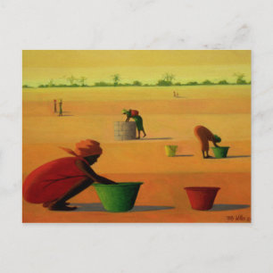 Woman's Work 2001 Postcard