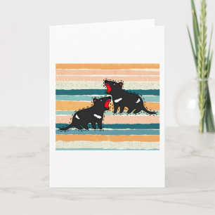 Wombat Australia Cute Animals Card