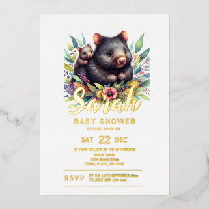 Wombat Baby Shower