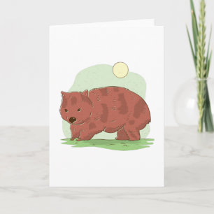 Wombat Card