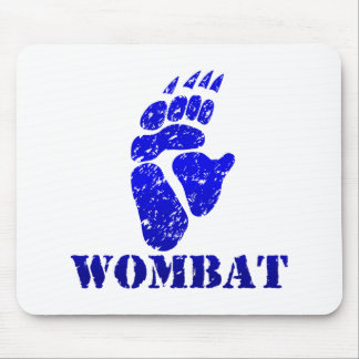 Wombat Footprint III Mouse Pad