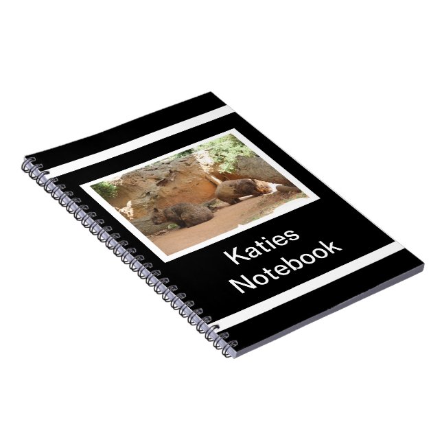 Wombat Heaven Notebook (Right Side)