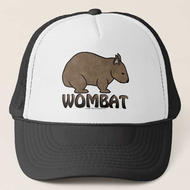Wombat Logo II Trucker Hat (Front)