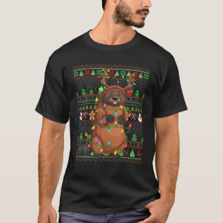 Wombat Lover Family Matching Ugly Wombat Christmas T-Shirt